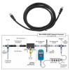 Tbest Ship Yacht Parts for Nmea 2000 N2K Backbone Cable 5 3 Meter/9.8Ft Long Ip67 for Networks view 2