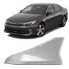 Car Shark Fin Antenna,Shark Fin Cover,Shark Fin Roof Antenna Cover 96219 D5000EBQK Roof Antenna Aerial Shell Replacement for Sedan Red(Silver) view 2