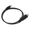 8 Pin Mini Din to USB 8 Pin Din Female to USB Cable PVC Write Frequency Cable 8 Pin Mini Din Plug Stable USB Programming Cable for Ft100D Ft817 Ft857 Ft897 Ct62 view 1