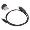 8 Pin Mini Din to USB 8 Pin Din Female to USB Cable PVC Write Frequency Cable 8 Pin Mini Din Plug Stable USB Programming Cable for Ft100D Ft817 Ft857 Ft897 Ct62 view 3