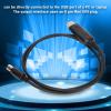 8 Pin Mini Din to USB 8 Pin Din Female to USB Cable PVC Write Frequency Cable 8 Pin Mini Din Plug Stable USB Programming Cable for Ft100D Ft817 Ft857 Ft897 Ct62 view 4