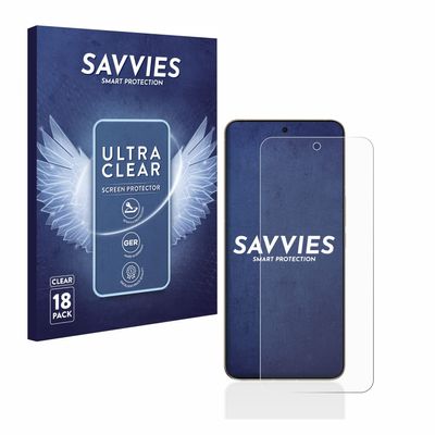 savvies Screen Protector compatible with Meizu 20 Infinity Protection Film Clear 18-Pack