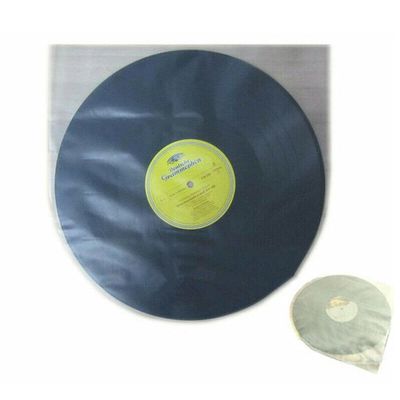 DAGIJIRD 50PCS Clear Antistatic Clear Plastic Album Cover Inner Sleeve Protector for LP Vinyl Recordst