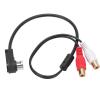 Tbest AUX in Audio Cable Adapter,Car Radio AUX in Audio Cable Adapter Replacement for KCA121B Ainet Player 9887 105 117 9855 view 1