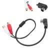 Tbest AUX in Audio Cable Adapter,Car Radio AUX in Audio Cable Adapter Replacement for KCA121B Ainet Player 9887 105 117 9855 view 2
