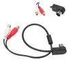 Tbest AUX in Audio Cable Adapter,Car Radio AUX in Audio Cable Adapter Replacement for KCA121B Ainet Player 9887 105 117 9855 view 4