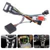Radio Stereo Wiring Harness Adapter,Audio Wiring Harness with CAN Bus Box 16Pin Replacement for Cruze view 3