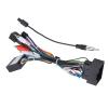 Radio Stereo Wiring Harness Adapter,Audio Wiring Harness with CAN Bus Box 16Pin Replacement for Cruze view 4