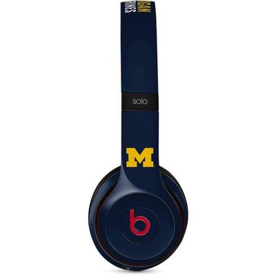 Skinit Decal Audio Skin Compatible with Beats Solo 3 Wireless - Officially Licensed University of Michigan Wolverines M Design