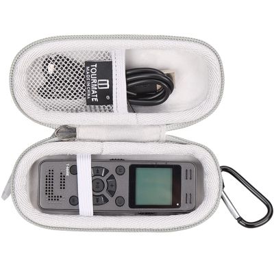 Tourmate Hard Travel Case for EVIDA 32GB Digital Voice Recorder, Activated Recording Device Audio Recorder Case