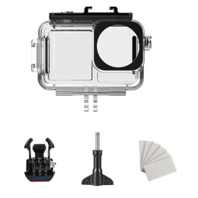 MOUDOAUER 131ft/40m Waterproof Case Diving Underwater Housing Shell for DJI Osmo Action 3 Accessory Part