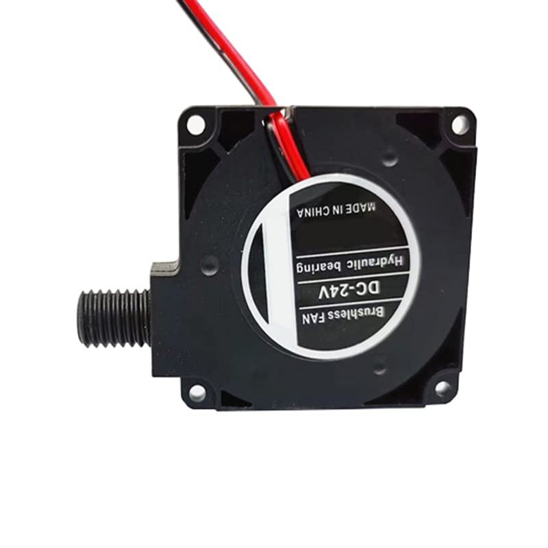 Zyvpee 40MM 2 Wires 24V Circular Nozzle Turbo Blower for Printer Humidifier Collector 54x40x10MM