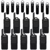 Retevis RB39P Bluetooth Two Way Radio, Wireless Walkie Talkies with Earpiece, Ultra-Slim, License-Free, Hands Free for Restaurant Retail School Healthcare (10 Pack) view 1