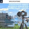 INNOREL RT45A Professional Camera Tripod 6061 Aluminum Alloy Travel Compact Portable Photographic Tripod Monopod for DSLR Camera Camcorder Camera Stand 62in/157cm Tall, Load 33lb/15kg(Only Tripod) view 2