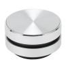 ASHATA Bluetooth Bone Conduction Speaker, Stereo Magnetic Portable Mini Speaker, DIY Sound Experience Such as Luggage, Guitars, Wooden Tables (Silver) view 1