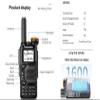 UV-K5 Dual Band Portable Radio 5 Watts Output with NOAA Weather Alert / 1600 mAh Battery and USB Charger Cable view 2