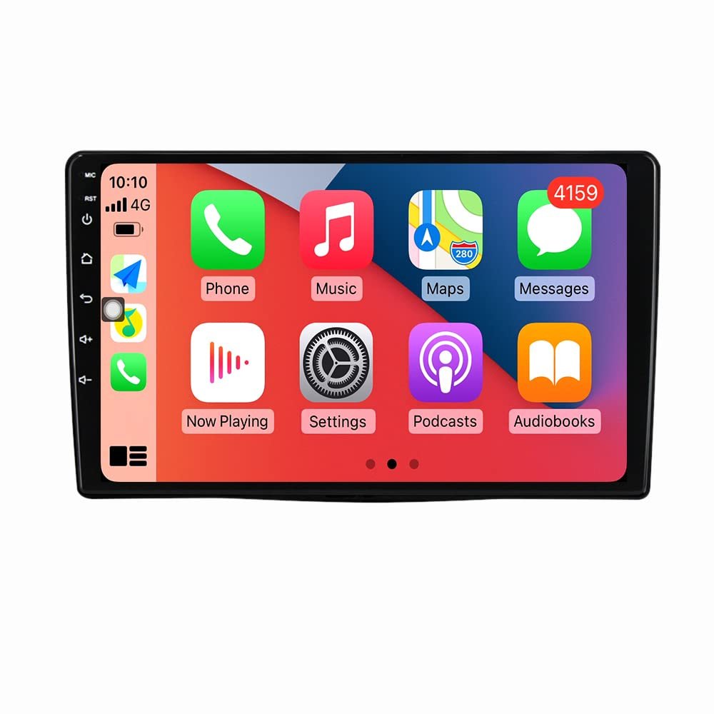 1280x720 9" IPS Touch Screen Android Car Stereo for Fiat 500L 2012-2017 Car Radio Built-in Car-Play Android Auto GPS Navigation Dash Kit,SWC,DSP,Split Screen