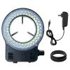 144 64 LED Ring Light Illuminator for Stereo Microscope, White Adjustable Ring Light Lamp for Industry Monocular Binocular Trinocular Soldering Stereo Repairing Microscope Video Camera (64 LED) view 1