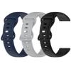 3 Pack Watch Bands Compatible With INIUPO/BAUISAN/Phyulls/Cosjoype/AIWIEP/Tixpc Kids Smartwatch 1.54'' Strap,Soft Silicone Adjustable Wristband Strap for Cosmo JrTrack /Cosmo JrTrack 2 Kid's Accessories (3 Pack B) view 1