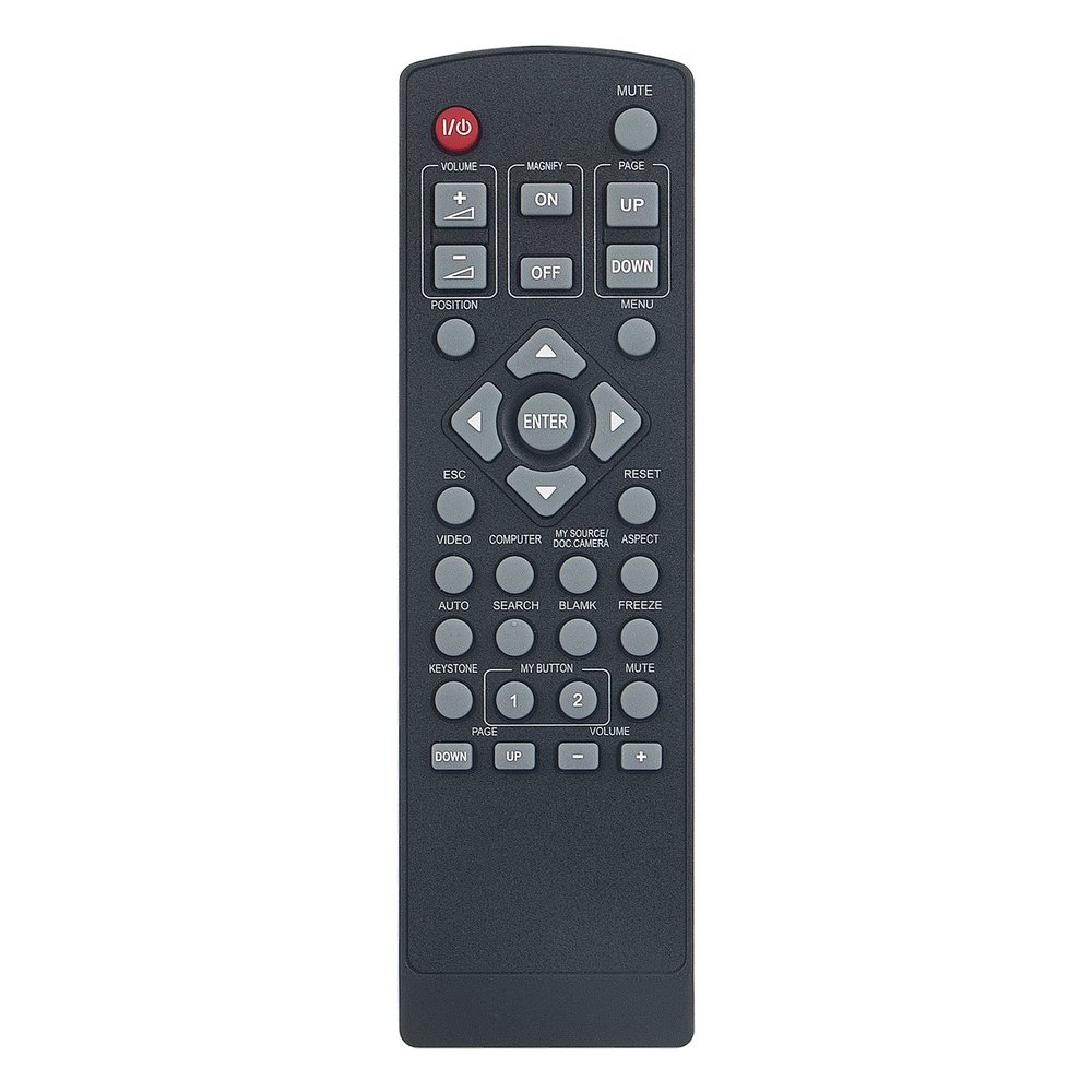 AULCMEET R007 New Replacement Remote Control fit for Hitachi LCD Projector CP-X2021WN ED-X45N CPWX12WN CP-X2521WN CP-X3021WN CPX10WN CPX11WN CP-X2511N CP-X3011N CP-X4011N CP-X2011N
