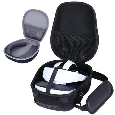 khanka Hard Case for Sony PlayStation VR 2(Black)+Hard Case for Sony SRS-NS7 Neckband Bluetooth Speaker