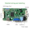 15.6-inch Industrial Display LCD 1000 Brightness 1920 * 1080 30pin EDP with VGA+HDMI Drive Board 360MA Constant Current Plate view 3