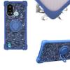 Case for vimoq a49 Play a631ls Case Compatible with vimoq a49 Play a631ls Phone Case PC backplane + Silicone Soft Frame Cover [360 Metal Ring, Magnetic Car Mount] TZZH-LAN view 1
