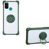 Case for Aligator S6500 Duo Crystal Case Compatible with Aligator S6500 Duo Crystal Phone Case PC backplane + Silicone Soft Frame Cover [360 Metal Ring, Magnetic Car Mount] CSKB-LV view 1