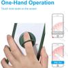 Case for Aligator S6500 Duo Crystal Case Compatible with Aligator S6500 Duo Crystal Phone Case PC backplane + Silicone Soft Frame Cover [360 Metal Ring, Magnetic Car Mount] CSKB-LV view 4