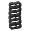 RuenTech 6-Pack Band keeper Compatible with Amzon Halo View Band, Soft Silicone Replacement Fastener Rings Security Band Keeper/Holder/Clips for Amzon Halo View Band Loop view 2