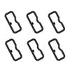RuenTech 6-Pack Band keeper Compatible with Amzon Halo View Band, Soft Silicone Replacement Fastener Rings Security Band Keeper/Holder/Clips for Amzon Halo View Band Loop view 3
