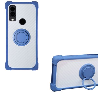 Case for Cat S62 Pro Case Compatible with Cat S62 Pro Phone Case PC backplane + Silicone Soft Frame Cover [360 Metal Ring, Magnetic Car Mount] CSKB-LAN
