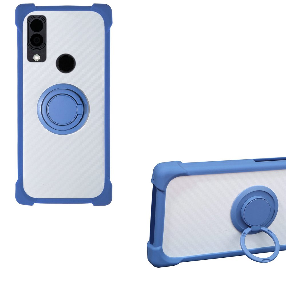 Case for Cat S62 Pro Case Compatible with Cat S62 Pro Phone Case PC backplane + Silicone Soft Frame Cover [360 Metal Ring, Magnetic Car Mount] CSKB-LAN