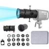 Aputure Amaran Spotlight SE 19 36 Projection Lens Modifier for Amaran 300c,Amaran 150c,Amaran 200xS and Other Bowens Mount Lights (19 Lens Kit) view 1