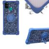 Case for Aligator S6500 Duo Crystal Case Compatible with Aligator S6500 Duo Crystal Phone Case PC backplane + Silicone Soft Frame Cover [360 Metal Ring, Magnetic Car Mount] TZZH-LAN view 1