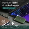 Transcend 500GB ESD380C, External Solild State Drive, Portable SSD, Rugged Shield, Gen 2x2 USB Type-C, Up to 2000 MB/s - TS500GESD380C view 4