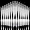 Junkin 200 Pcs White Fiber Optic Wands for Wedding Bulk Glow Stick Light LED Wands with Constant Light Mode for Reception Wedding Birthday Party Favors view 1