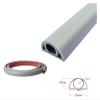 3.28ft Self Adhesive Wire Hider Cable Protector, Over Floor Cord Cover, PVC Cable Raceway Wire Organizer To Protect Wires, Cable Cover For Home Garage Office Outdoor Settings Warehouse, Paintable ( Co view 2