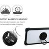 Case for Myphone Fun 9 Case Compatible with Myphone Fun 9 Phone Case PC backplane + Silicone Soft Frame Cover [360 Metal Ring, Magnetic Car Mount] CSKB-HEI view 3