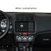 1280x720 10" IPS Touch Screen Android Car Stereo for Mitsubishi ASX Outlander Sport 2010 2011 2012 2013 2014 2015 2016 2017 2018 2019 Radio Built-in Car-Play Android Auto GPS Navigation Dash Kit view 2