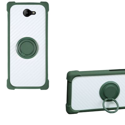 Case for Spc Apolo Case Compatible with Spc Apolo Phone Case PC backplane + Silicone Soft Frame Cover [360 Metal Ring, Magnetic Car Mount] CSKB-LV