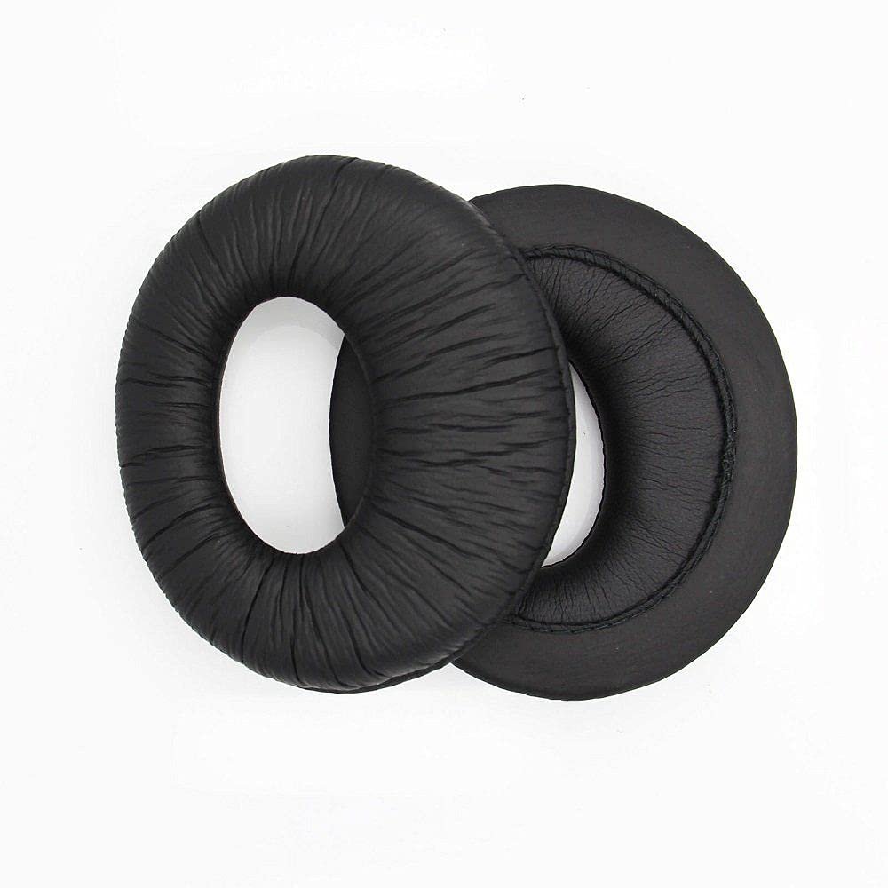 2PCS Replacement Leather Earpads Pillow Ear Pads Cushion with Foam Headphone Parts for Sony MDR-RF985R RF985R Headset