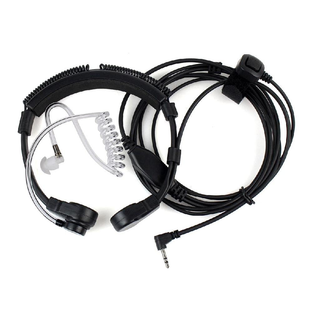 1PCS 2.5MM 1Pin Throat Mic Earpiece Headset Earphone Replacement for Motorola T6200C EM1000 T5428 MH370