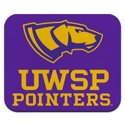 University of Wisconsin-Stevens Point Pointers Logo Low Profile Thin Mouse Pad Mousepad