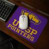 University of Wisconsin-Stevens Point Pointers Logo Low Profile Thin Mouse Pad Mousepad view 2