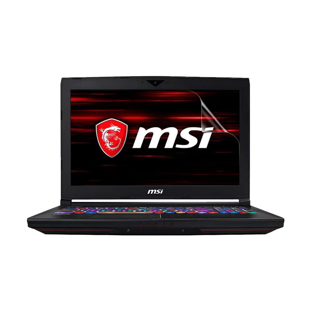 celicious Vivid Invisible Glossy HD Screen Protector Film Compatible with MSI GT63 Titan 9SG [Pack of 2]