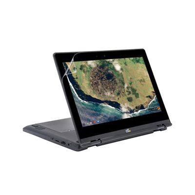 celicious Vivid Invisible Glossy HD Screen Protector Film Compatible with CTL Chromebook J5 (2-in-1) [Pack of 2]