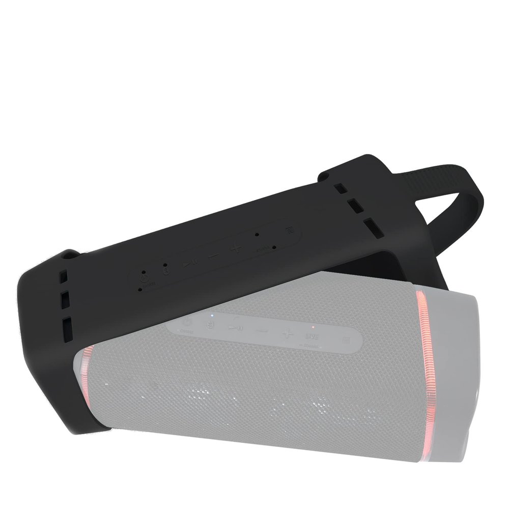 DAGIJIRD Anti-Fall Speaker Protective Case Non-Slip Silicone Case for Sony SRS-XB33 Bluetooth Speaker