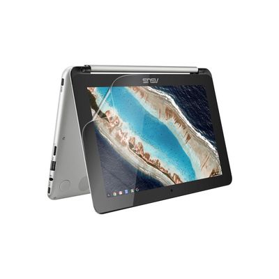 celicious Matte Anti-Glare Screen Protector Film Compatible with Asus Chromebook Flip 10 C101 [Pack of 2]