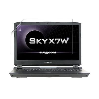 celicious Silk Mild Anti-Glare Screen Protector Film Compatible with Eurocom Sky X7W 17 [Pack of 2]